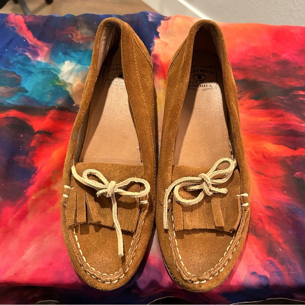 Lucky Brand Penna Suede Shoes